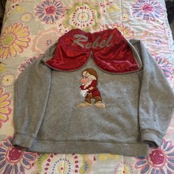 Disney Original Rebel Grumpy Hoodie
