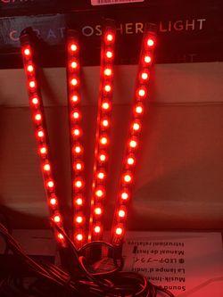 USB LED Strip Lights Car Interior Music Sync Kit