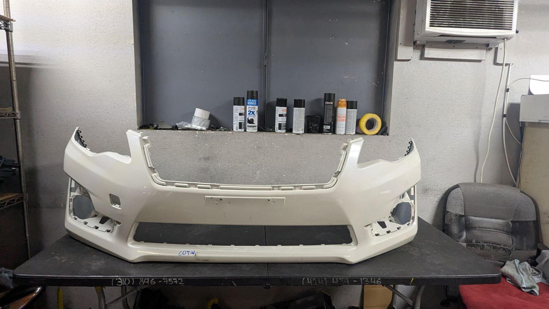 2015-2016-2017 SUBARU IMPREZA FRONT BUMPER OEM USED #10232