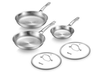 Titanium Pans set for Cooking