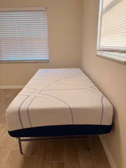 Twin bed. Brand new barely used.