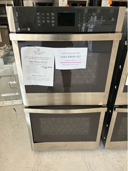 FREE DROP OFF within 20 Miles 🚌 SCHOOL IS OUT SAVINGS ARE IN 😎 SAVE $1770 OFF MSRP on a Smart Double Electric Wall Oven
