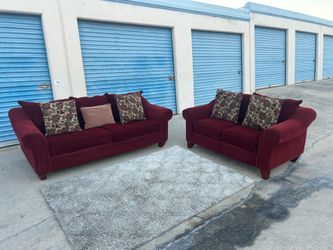 Free Delivery 🚚 Sofa Bed Couch Set/ Sala Con Sofa Cama