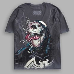 NEW Darc Sport X VENOM DARK ORIGIN V2 "PREMIUM" OVERSIZED [Small Or Medium Available] TEE Wolf Gray