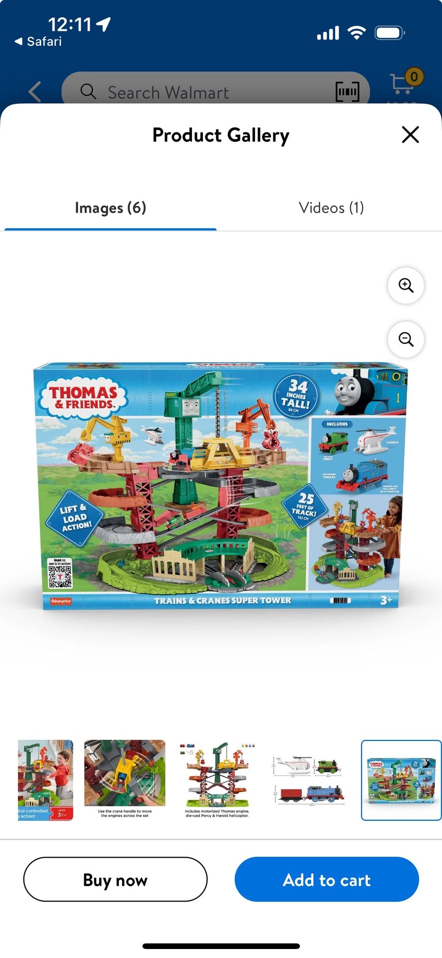 Thomas & Friends Trains & Cranes Super Tower Playset