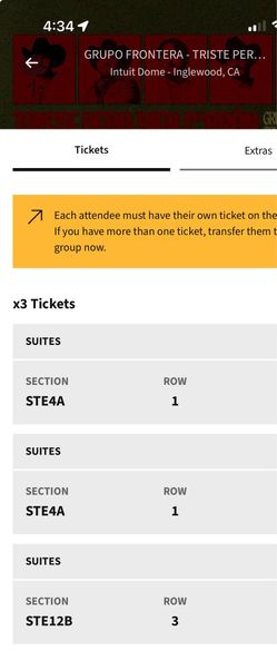 Grupo Frontera SUITE Tickets