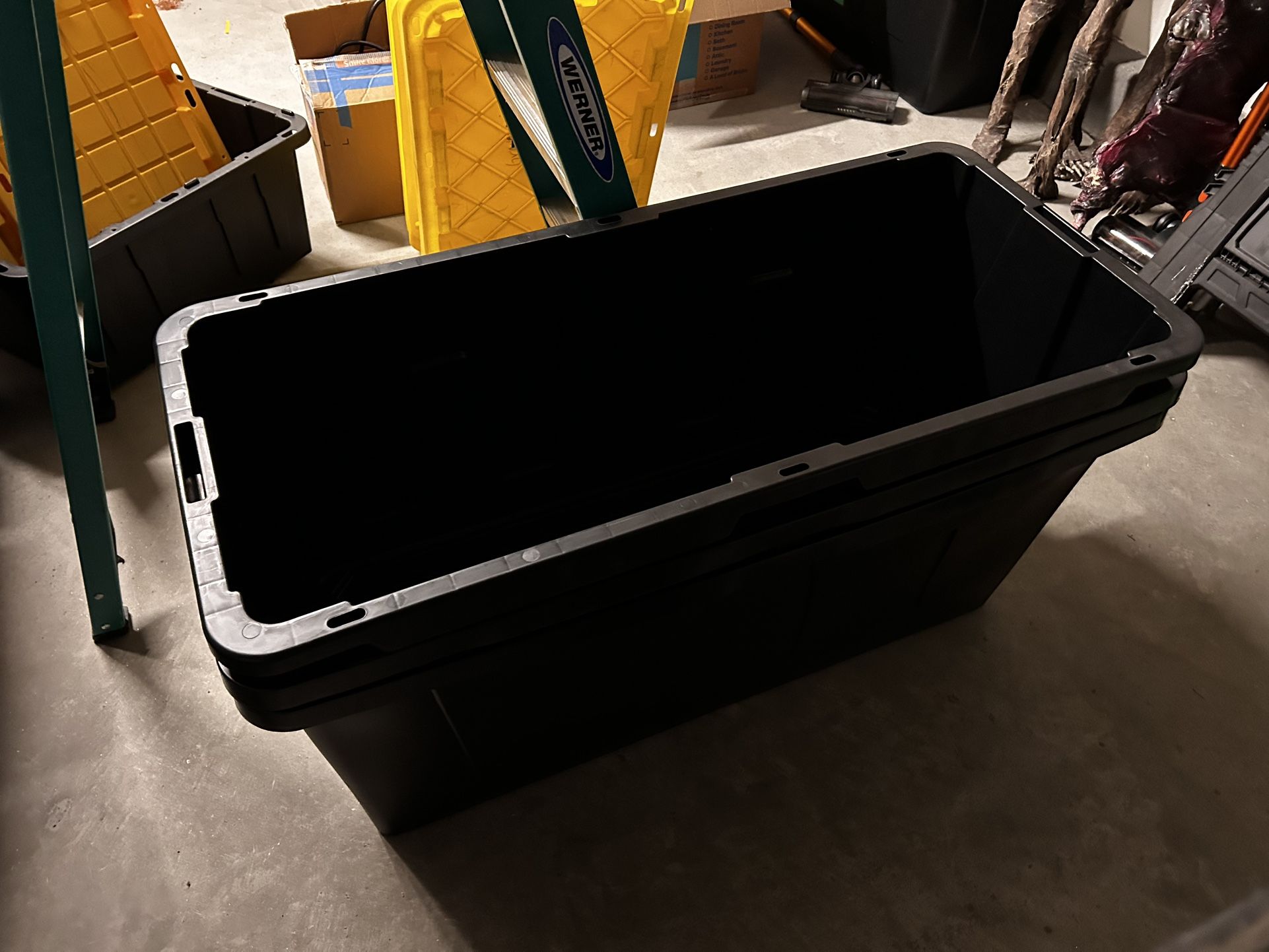 HDX 55gal Storage Totes Bins