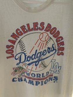 Dodgers 1988 World Series champions official mlb tshirt