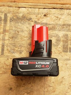 MILWAUKEE M12 XC4.0 BATTERY 🔋