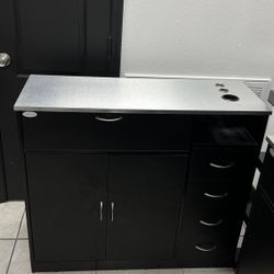 Barber /Stylist Station + Mirror + Anti fatigue Mat 