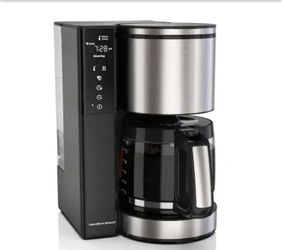 Easy Measure 14 Cup Black Coffee Maker with removable water Reservoir