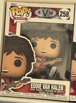 Eddie Van Halen #258 New Funko Pop
