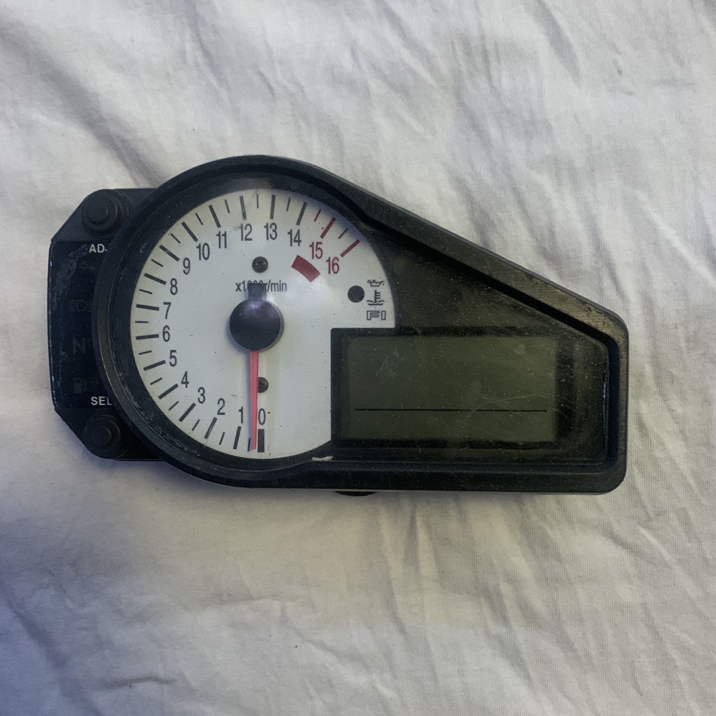 GSXR (contact info removed) Speedometer