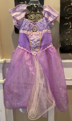 Rapunzel dress with hair piece
