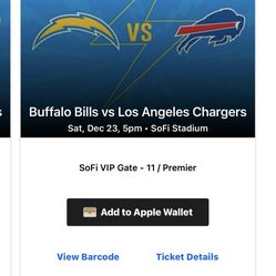 Chargers Vs Bills 