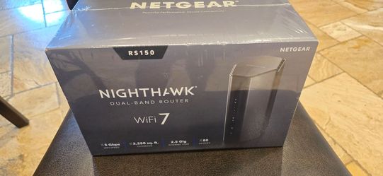 Netgear Nighthawk dual band router wifi 7 rs150