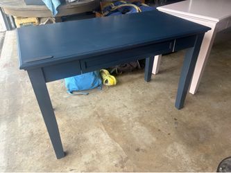 Blue desk