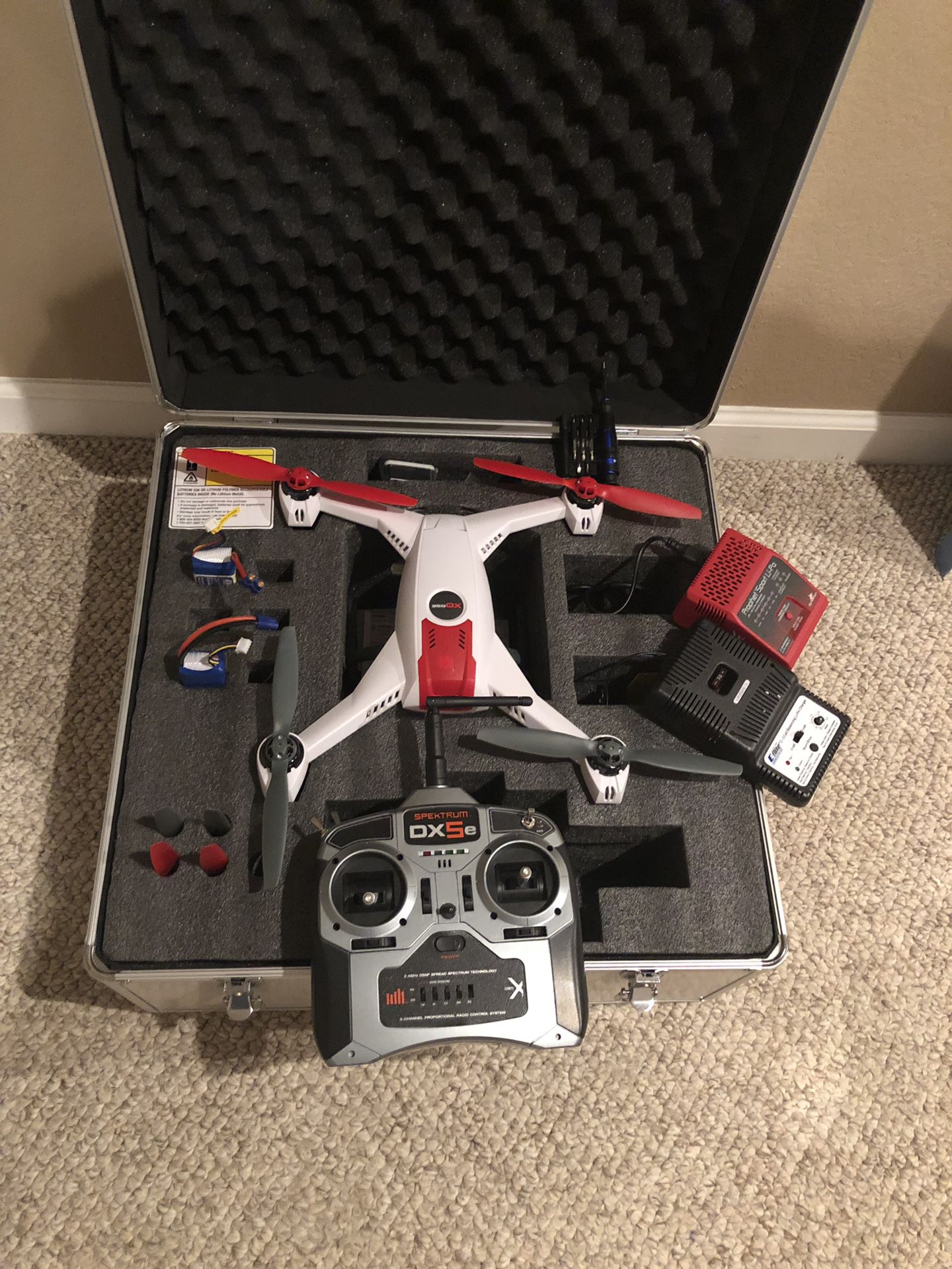 Drone, Blade 350 QX W/ GoPro camera