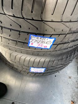 Pirelli p zero 3 tires,price $75 each one install