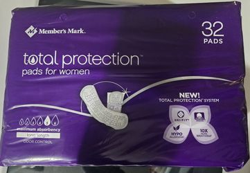 Member's Mark-
total protection ~pads for women