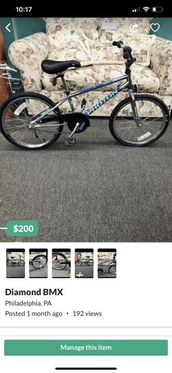 Diamond back BMX bike