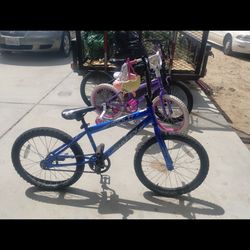 Huffy 20" Rock It Kids' Bike, Fits Riders 44"-56", Blue, Youth, Boys