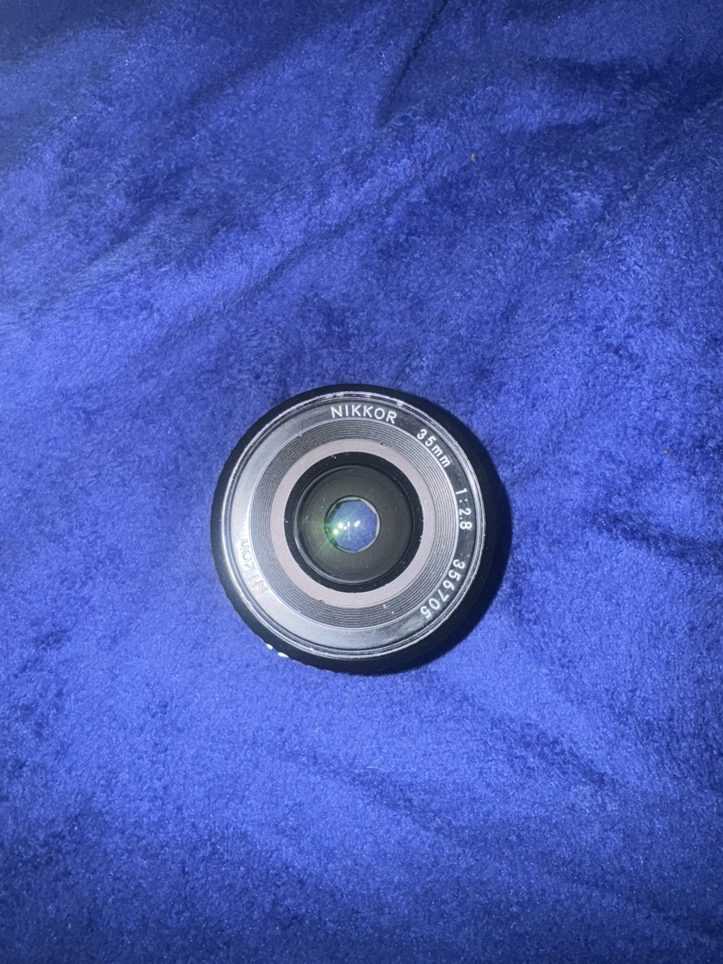 Nikkor 35mm Manual Lense
