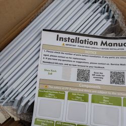 Homidec 16-Cube 2x8 Shoe Rack ~32 pairs