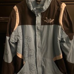 Arcane Jinx Color‑Block Windbreaker – Size L (Never Worn)