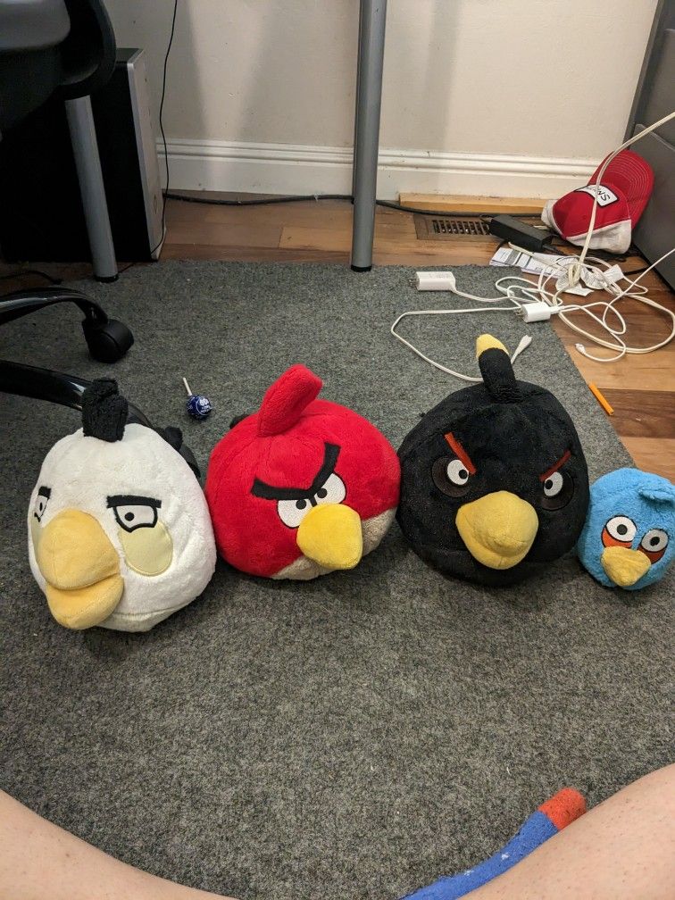 Angry Birds Plushies