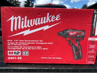 Milwaukee Cordless Screwdriver