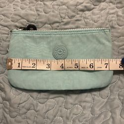 Kipling Clutch Teal No Monkey No Strap