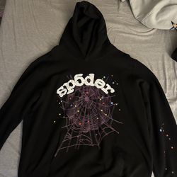 Spider hoodie Size L *SHIPPING ONLY*