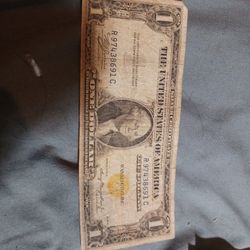 1935A North African Yellow Seal Silver Certificate 