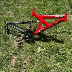 Dynacraft Bike Frame w/ Rear Suspension