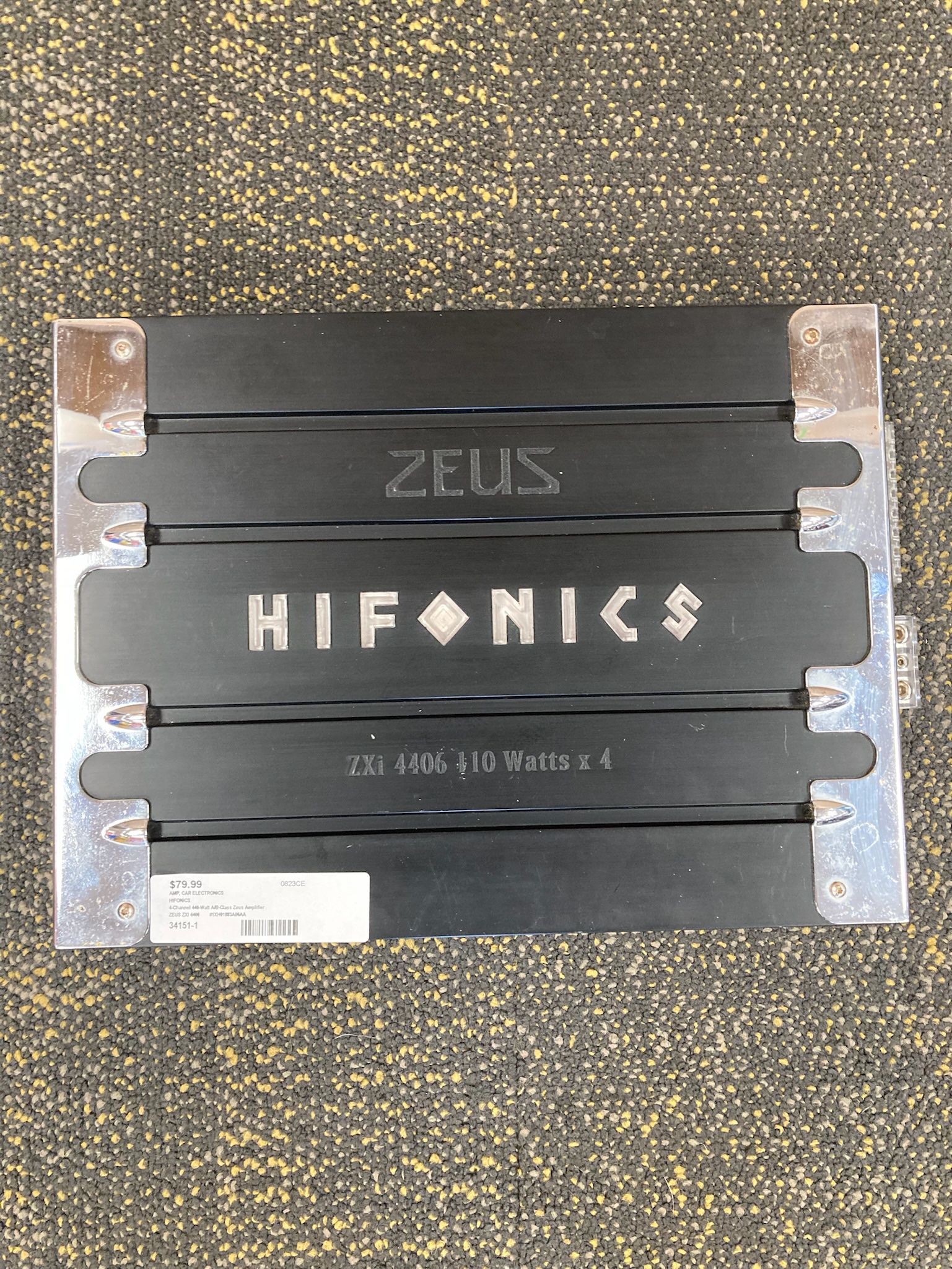 HIFONICS ZEUS ZXI 4406 4-Channel 440W A/B-Class Zeus Amplifier