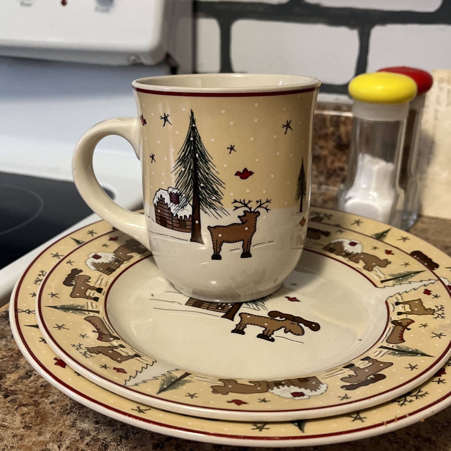 FREE Ginger Creek Christmas Dishes