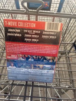 Blue-ray +digital code JurassicWorld 7 - Movie Collection