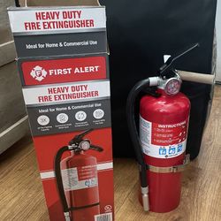 First Alert Heavy Duty Fire Extinguisher 