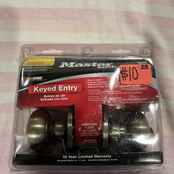 One - Master Lock - Keyed Entry 