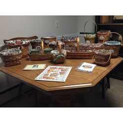 Longaberger May Series 14 Pc Collection