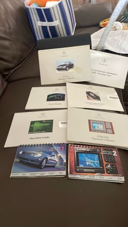 2002 S Class operators manual