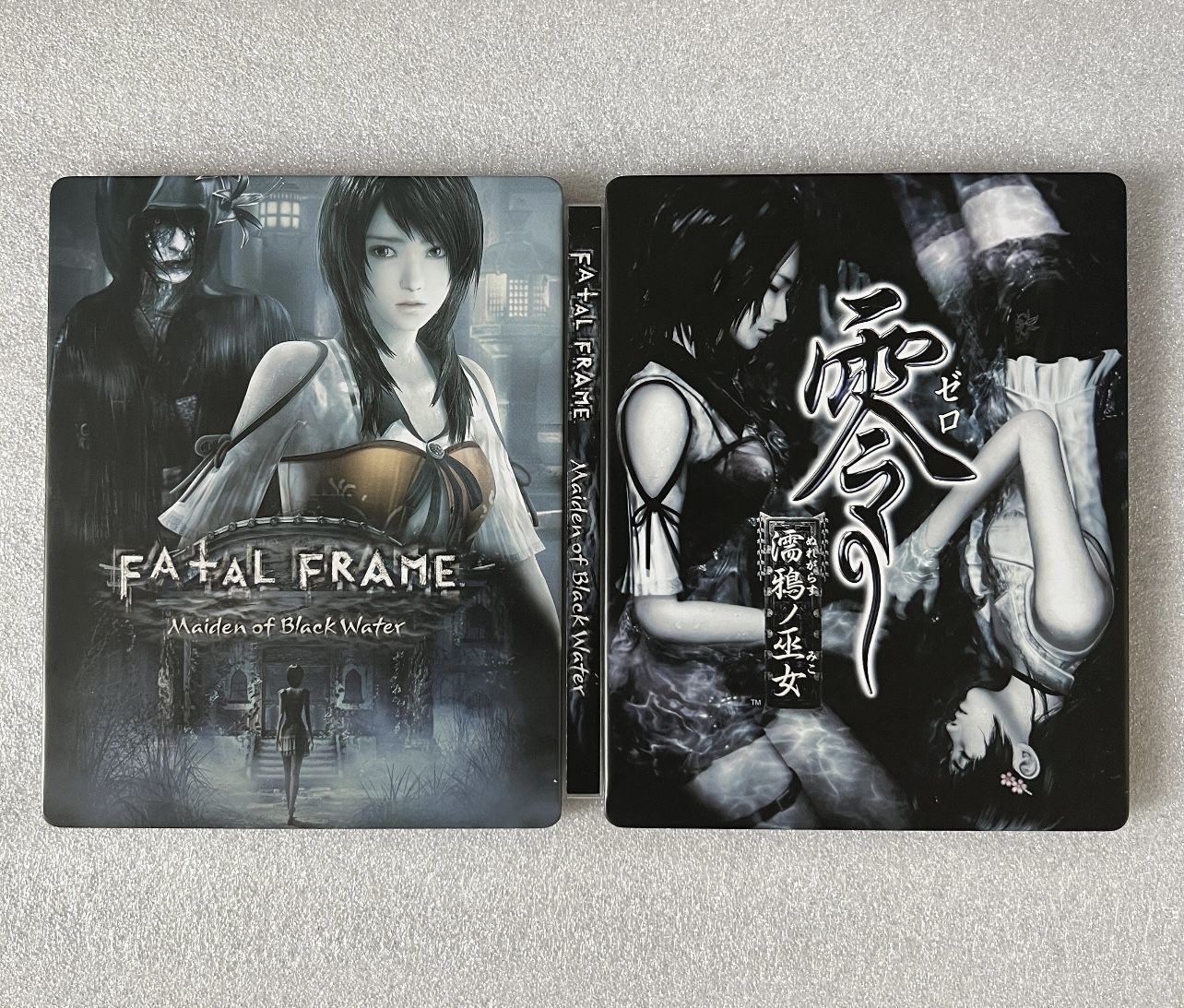 Fatal Frame: Maiden of Balck Water Custom made Steelbook Case only for PS2/PS3/PS4/PS5/Xbox (No Game) New
