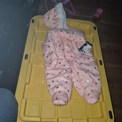 Infant Girl Snow Suit 