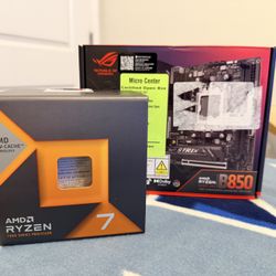 Ryzen 7 7800x3D w/ ASUS ROG Strix B850-I WiFi Motherboard