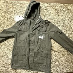Men’s Army Green Small Jacket (Lightweight)