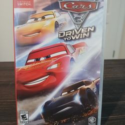 CARS Nintendo Switch Game