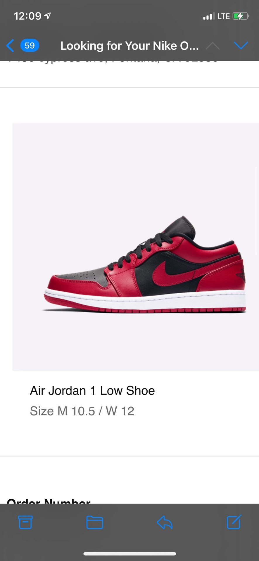 Air Jordan 1 low Reverse bred “ banned “