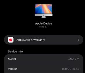 2020 iMac Desktop
