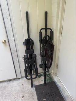 Suction cup field and stream kayak rack